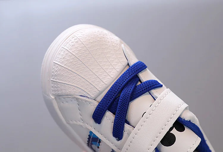 Children’s Casual Sports Shoes — Boys & Girls Soft-Soled Small White Shoes, Fashionable & Comfortable Sneakers