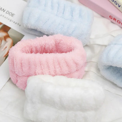 Microfiber Wrist Washband: Soft, Absorbent Towel Wristbands for Face Washing and Wetness Prevention