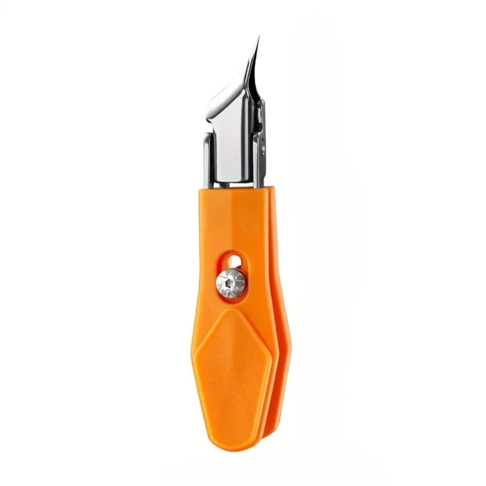 25° Slant Edge Nail Clipper - Stainless Steel Professional Ingrown Toenail Trimmer with Wide Opening Design