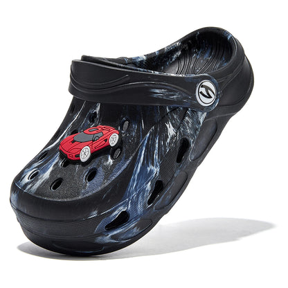 HOBIBEAR Kids Garden Clogs – Cartoon Beach Sandals & Water Shoes for Toddlers, Little Kids & Big Kids