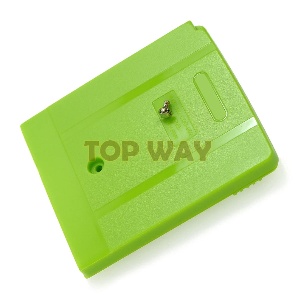 50PCS GBC Game Cartridge Shell Set - Replacement Housing Covers for GB GBP GBA SP Game Cards