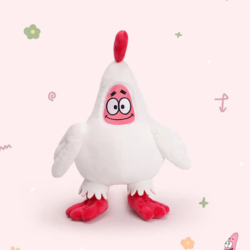 Anime Spongebob SquarePants Plush Toys – Patrick, Squidward, Mr. Krabs & Gary Stuffed Cartoon Toys, Birthday Gift for Kids