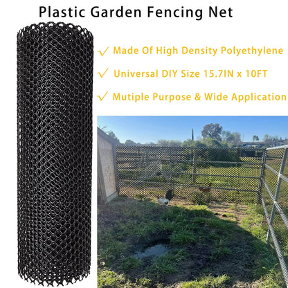 Poultry Breeding Garden Plastic Net - Home Balcony Protective Netting, Fall Protection, Customizable Cut-to-Size Design