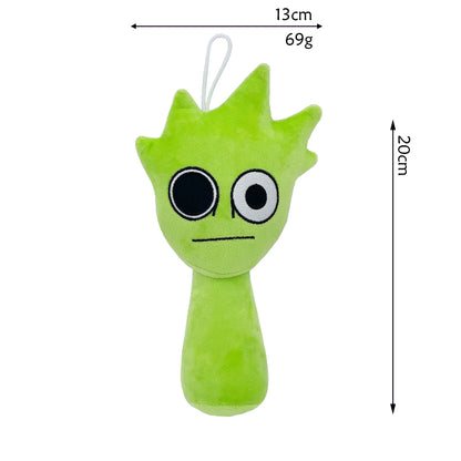 Sprunki Plush Doll Toy — Cartoon Stuffed Pillow for Kids, Birthday & Christmas Gift