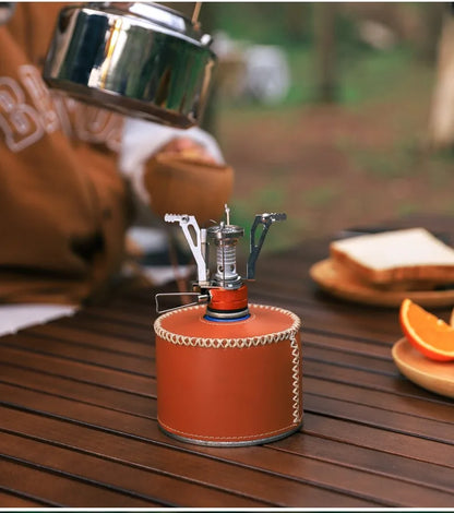 Ultralight Foldable Camping Gas Stove – Portable Alloy Outdoor Cooker for Hiking & Picnic