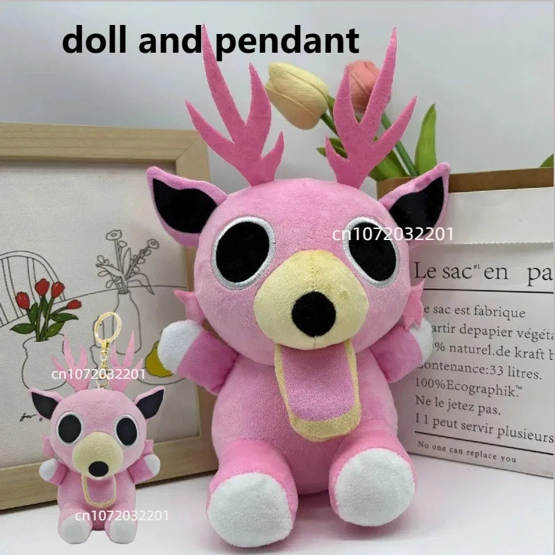 2026 New 99 Nights in the Forest Plush – Brown Elk, White Owl Stuffed Dolls & Pillows for Kids’ Gifts