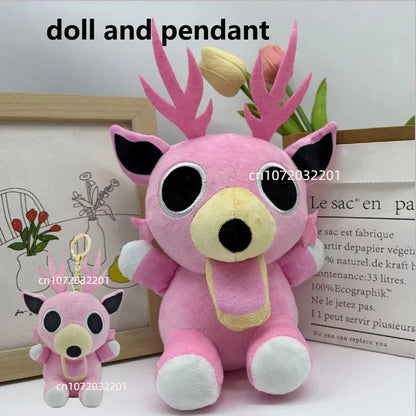 2026 New 99 Nights in the Forest Plush – Brown Elk, White Owl Stuffed Dolls & Pillows for Kids’ Gifts