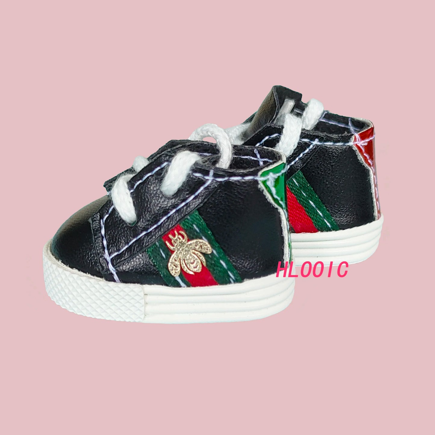 Labubu Doll Sneakers (4x1.8cm) - Shoes for 17cm Macaron Plush, 15cm EXO Cotton, & 1/6 BJD Dolls Accessories
