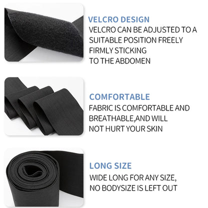 Men’s Slimming Body Shaper Waist Trainer — Neoprene Tummy Control Corset Sauna Sweat Fat Burn Belt