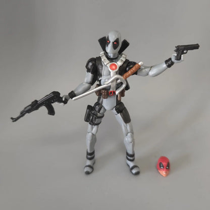 MU Universe 3.75" Action Figure - Warmachine, Human Torch, Spidey, Vision, Deadpool & Dogpool Collectible Figures