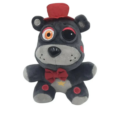 Five Nights at Freddy’s Plush Toy Set – Cute FNAF Stuffed Dolls Bonnie, Bear, Foxy & Freddy for Kids Gift