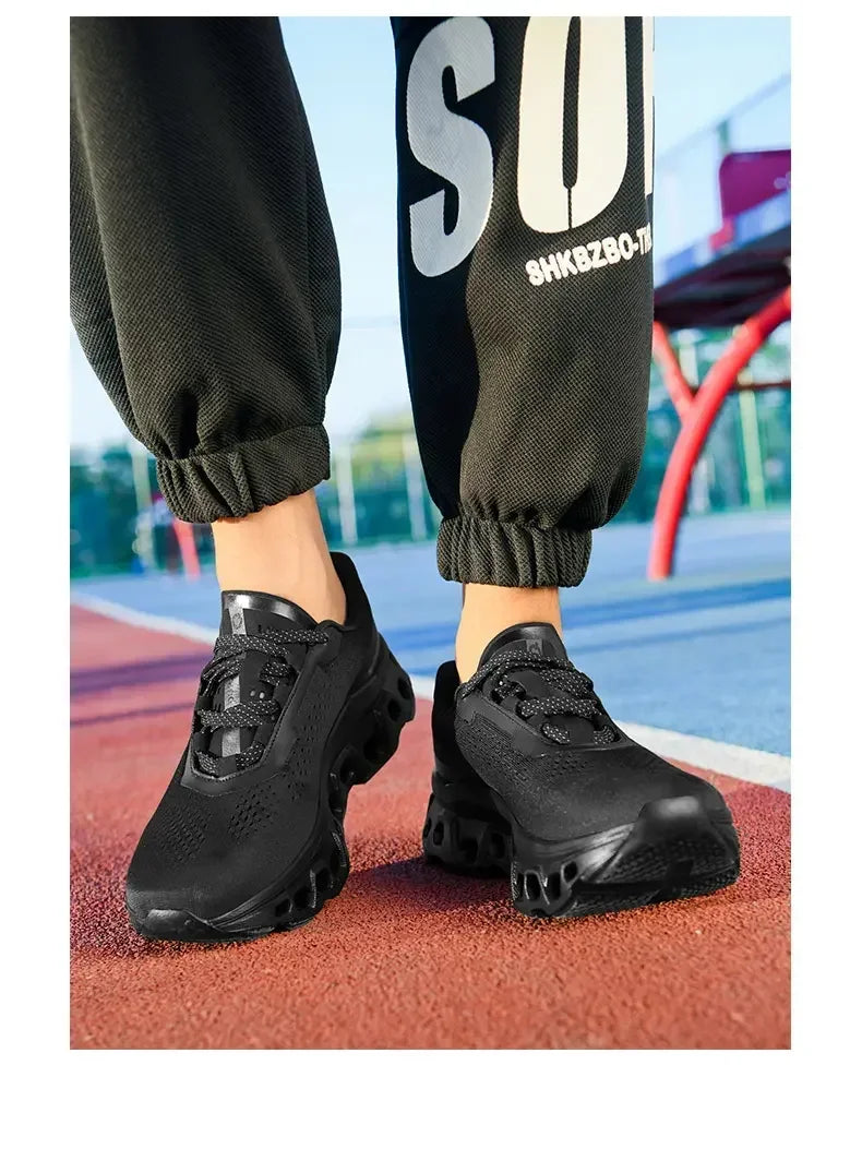 Men's Sports Shoes – Luxury Casual Sneakers, Mesh Running & Basketball Shoes, Lightweight Platform for Summer Walking