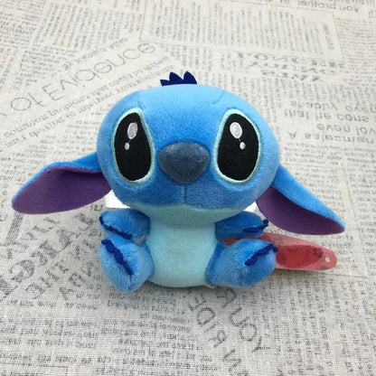Disney Lilo & Stitch Plush Doll Keychain – Cute Stuffed Animal Pendant for Kids' Birthday & Christmas Gifts