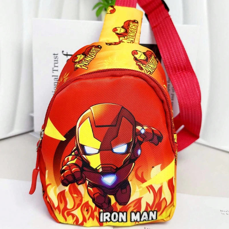 Spider-Man Sling Chest Bag – Cartoon Anime Crossbody Shoulder Bag with Coin Purse for Travel