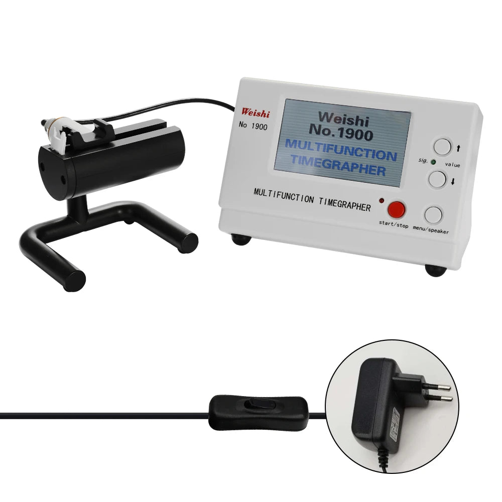 WeiShi No.1000/No.1900 Timegrapher – Watch Testing Tool for Repairers & Hobbyists, Timing Test & Watch Repairing Tool