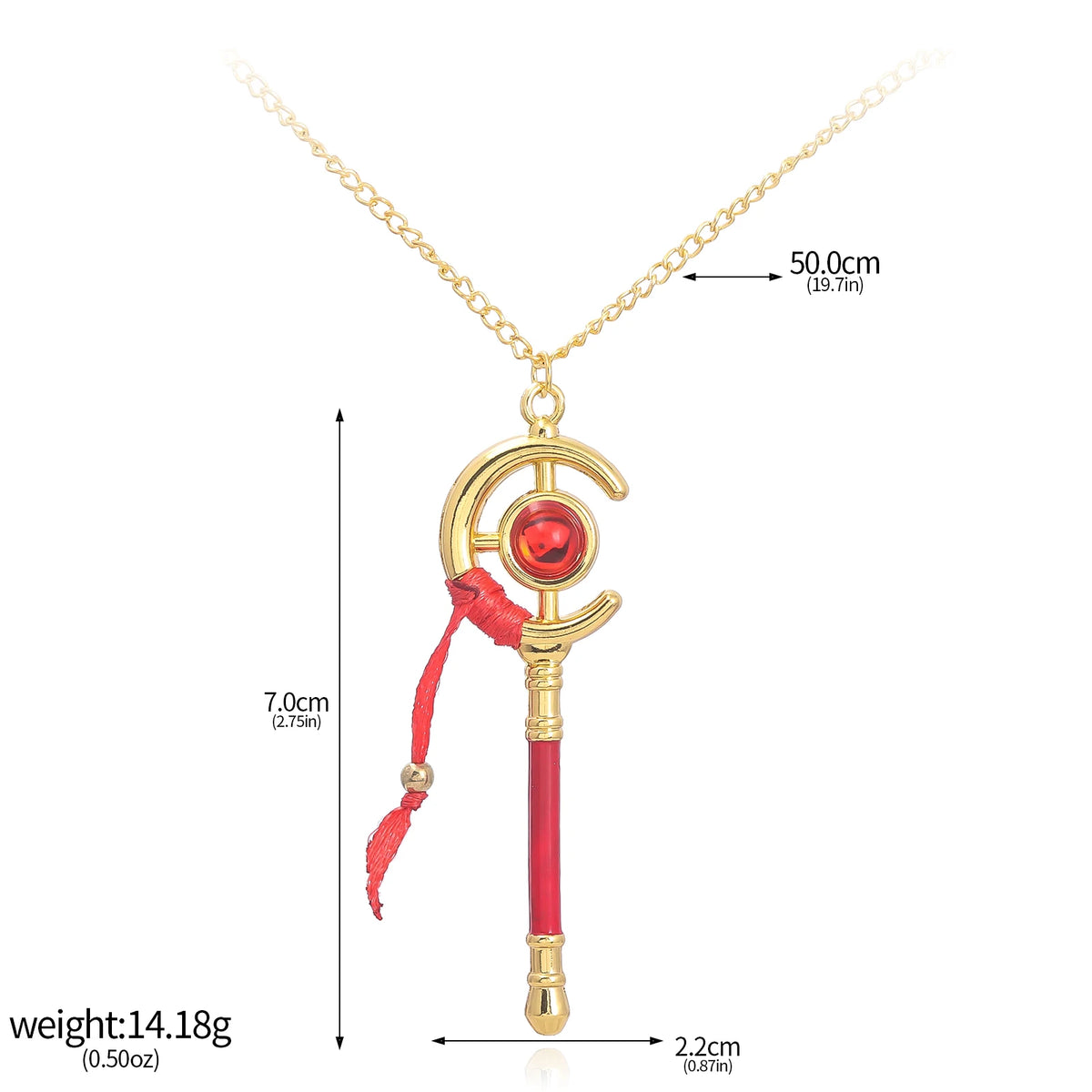 Frieren Magic Wand Keychain - Anime Cosplay Pendant Hanging Ornament and Decorative Gift