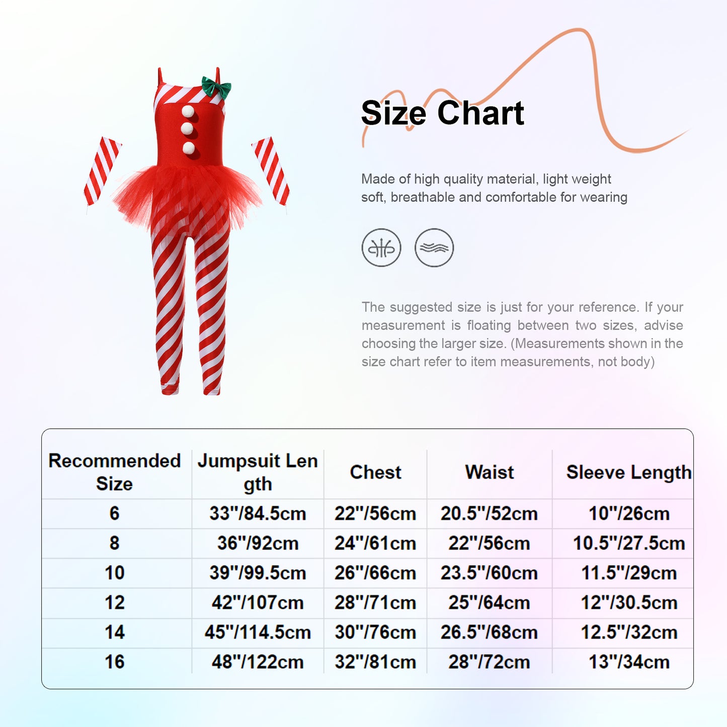 Kids Candy Cane Striped Christmas Tutu Leotard — Sequined Santa Bodysuit for Ballet & Gymnastics