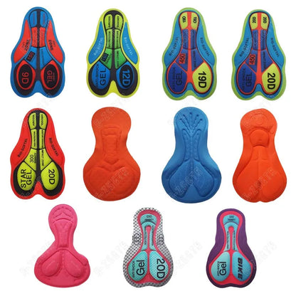 Men & Women Cycling Gel Pad – Shockproof Breathable Riding Cushion, 9D/12D/19D/20D Silicone Seat Pad