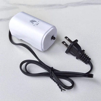 Ultra Silent 3W Aquarium Air Pump - 220V-240V Mini Fish Tank Oxygen Compressor (110V Option)