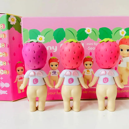 Sonny Angel Blind Box – Seoul Series Mini Anime Figures, Strawberry Dolls, Collectible Ornaments, Christmas & Birthday Gift