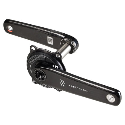 Full Carbon Road Bike Crankset with Power Meter - 150–172.5mm Easton 110BCD Crank with 24mm Titanium Axle for Shimano Bikes