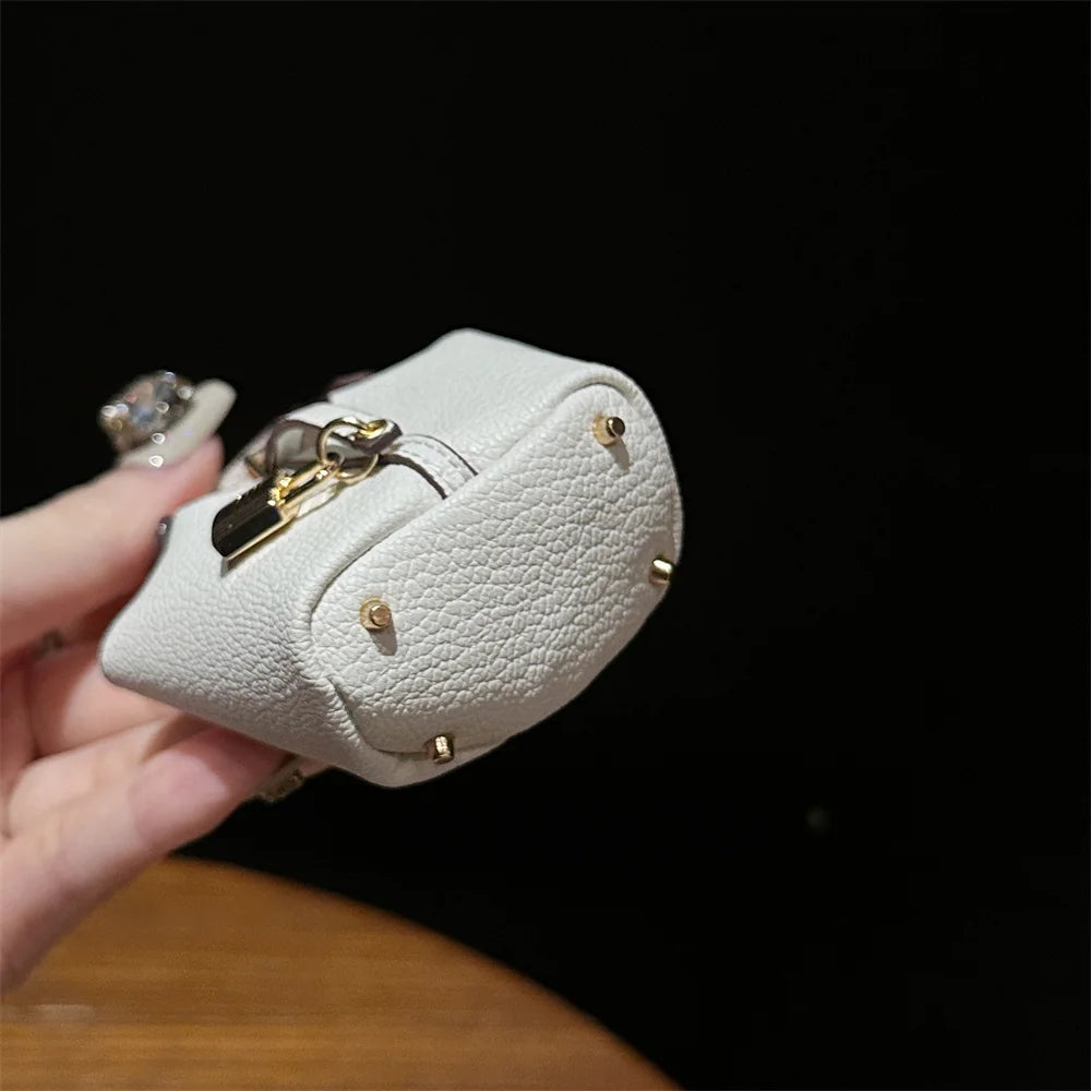 Mini House Handheld Bag – Portable Bluetooth Earphone & Zero Wallet Small Multifunctional Purse