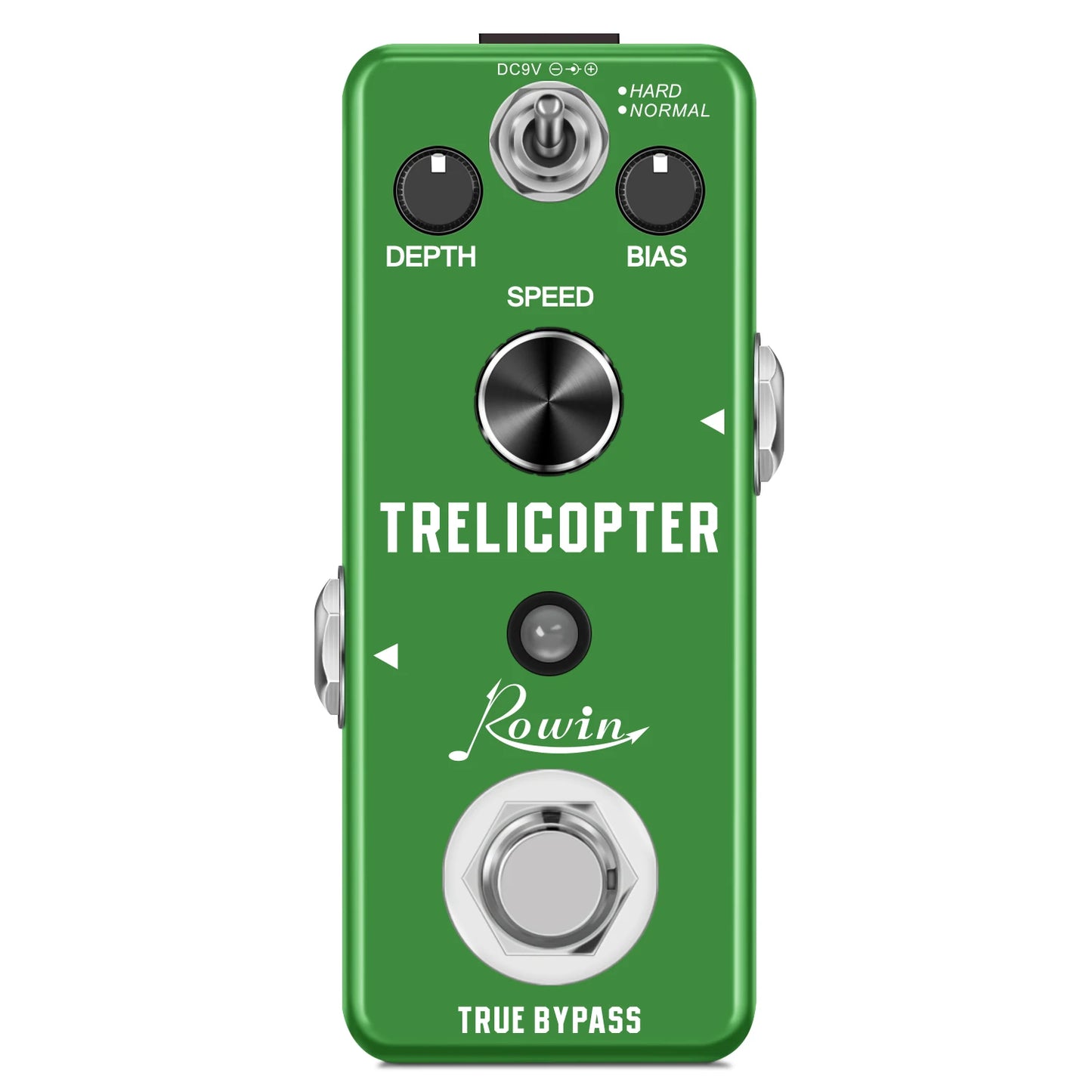 Rowin Guitar Effects Pedal – Noise Gate, Delay, Chorus, Vibrato, Phaser, Flanger, Booster, EQ, Fuzz, Metal, Distortion, and Blues Drive