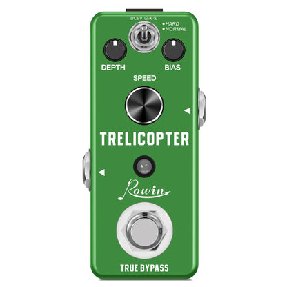 Rowin Guitar Effects Pedal – Noise Gate, Delay, Chorus, Vibrato, Phaser, Flanger, Booster, EQ, Fuzz, Metal, Distortion, and Blues Drive