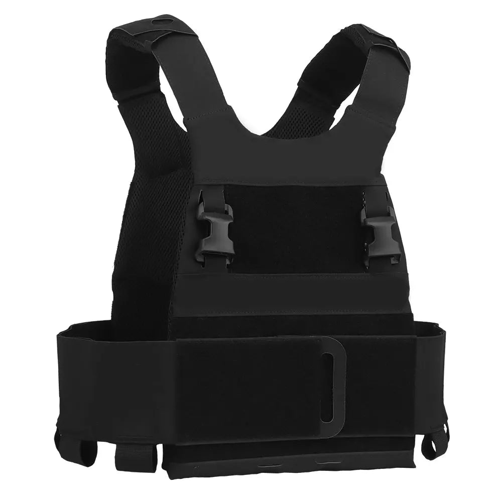 FCPC Tactical Vest Ferro – Lightweight Folding Airsoft Plate Carrier with Breathable Design, Portable Hunting Mag Pouch & Army Equipment