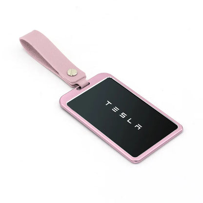 Tesla Model 3 & Model Y Key Card Protector Case – Aluminum Alloy Protective Frame Bezel Holder Tesla Accessories Cover