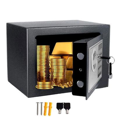 Electronic Digital Keypad Lock Safe – All Steel Security Box for Home & Office
