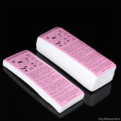 Nonwoven Hair Removal Wax Paper - 100/500/1000pcs Epilator Wax Strips for Body, Leg & Arm - High Quality