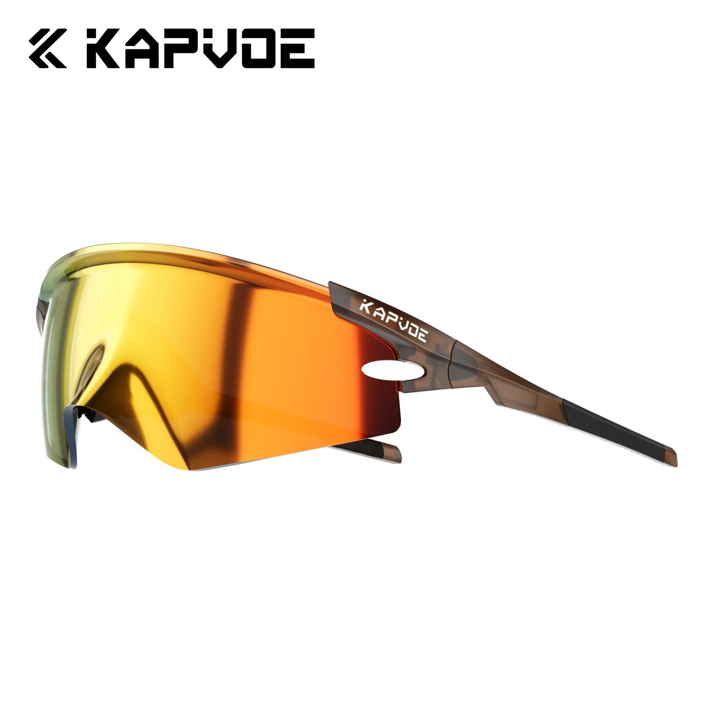 Kapvoe Cycling Sports Sunglasses – UV Protection Bike Glasses for Road & Mountain Riding (Men & Women, 2026 Model)