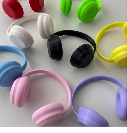 Labubu Doll Accessories — 17cm Fashion & 10cm Cotton Doll Macaron Color Earphones for Labubu Dolls