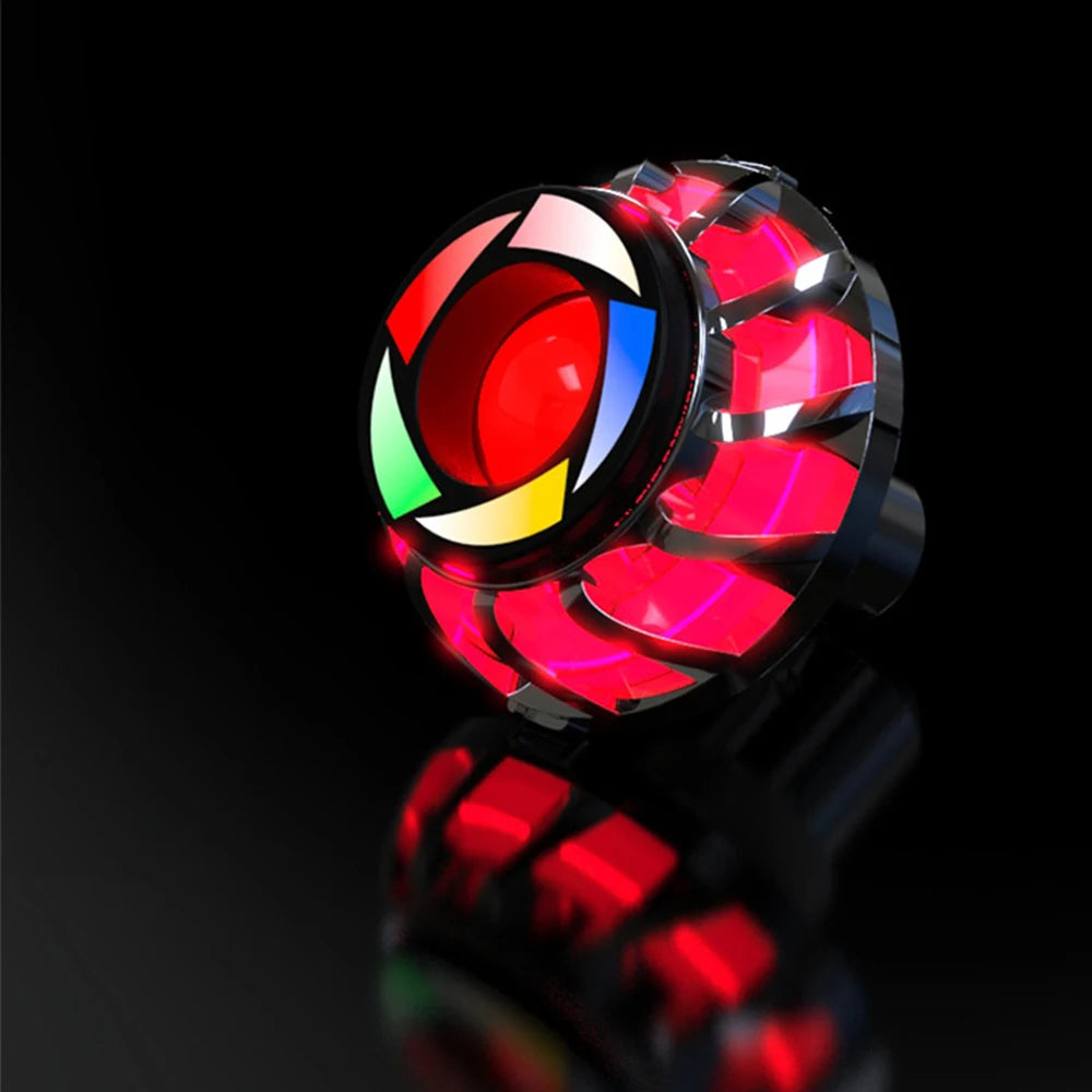 Universal Motorcycle Equipment  Warning Lamp - Angel Eye RGB Flashing Brake Tail / Rear LED Light, Motorbike Accessories