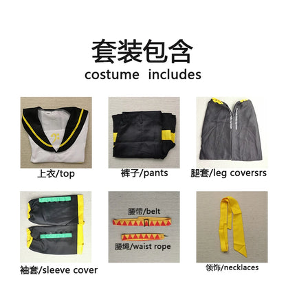 Anime Rin & Len Cosplay Costume — Kagamine JK Uniform for Halloween, Comic Con & Cosplay Outfits
