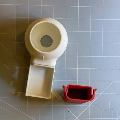 Rotating Nozzle Drill Dust Removal Box - Efficient Dust Collector for Decoration Workers & Home Use