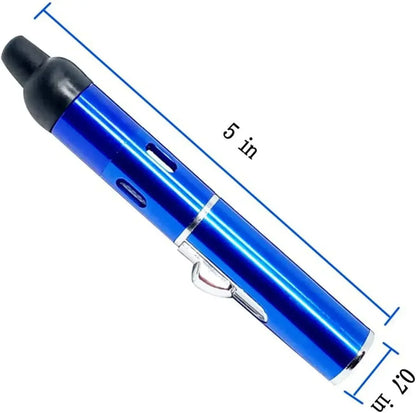 Hot Selling Portable Aromatherapy Lighter – Mini Metal Pipe with Volcanic Stone