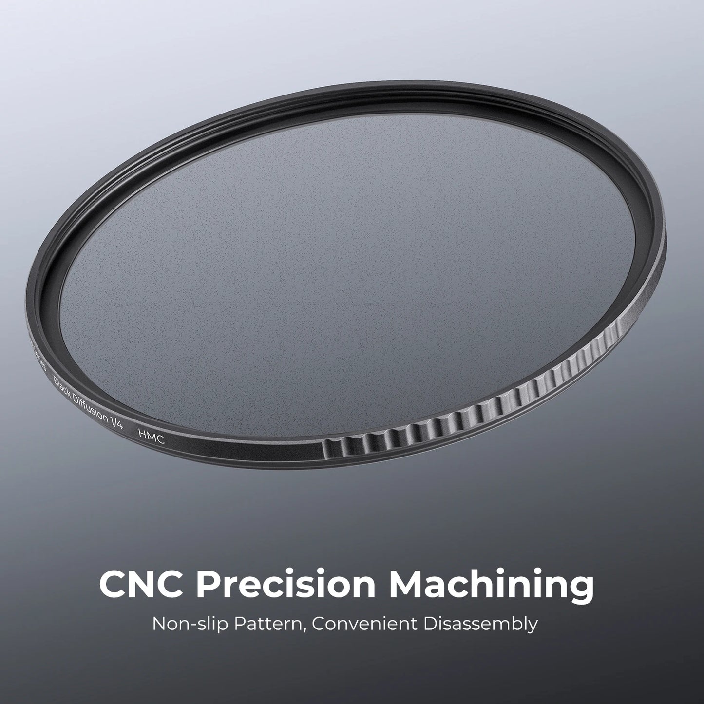 K&F Concept Black Mist Diffusion Filter 1/4 1/8 Multi-Coated, Compatible with Nikon DSLR Lenses, Sizes 49mm to 82mm