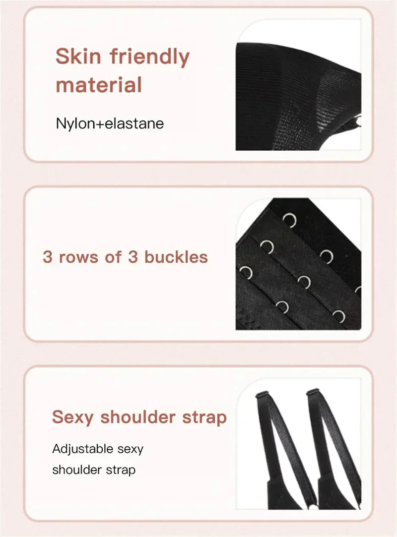 Electric Wireless Breast Massage Bra – Hot Compress Chest Care & Enhancement Massager