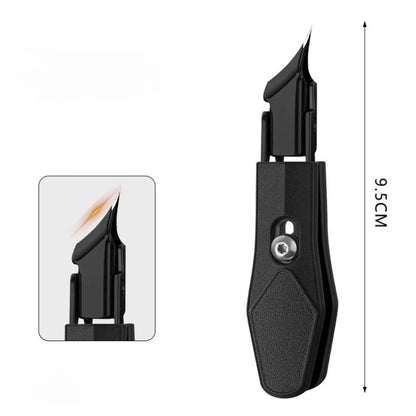 25° Slant Edge Nail Clipper - Stainless Steel Professional Ingrown Toenail Trimmer with Wide Opening Design