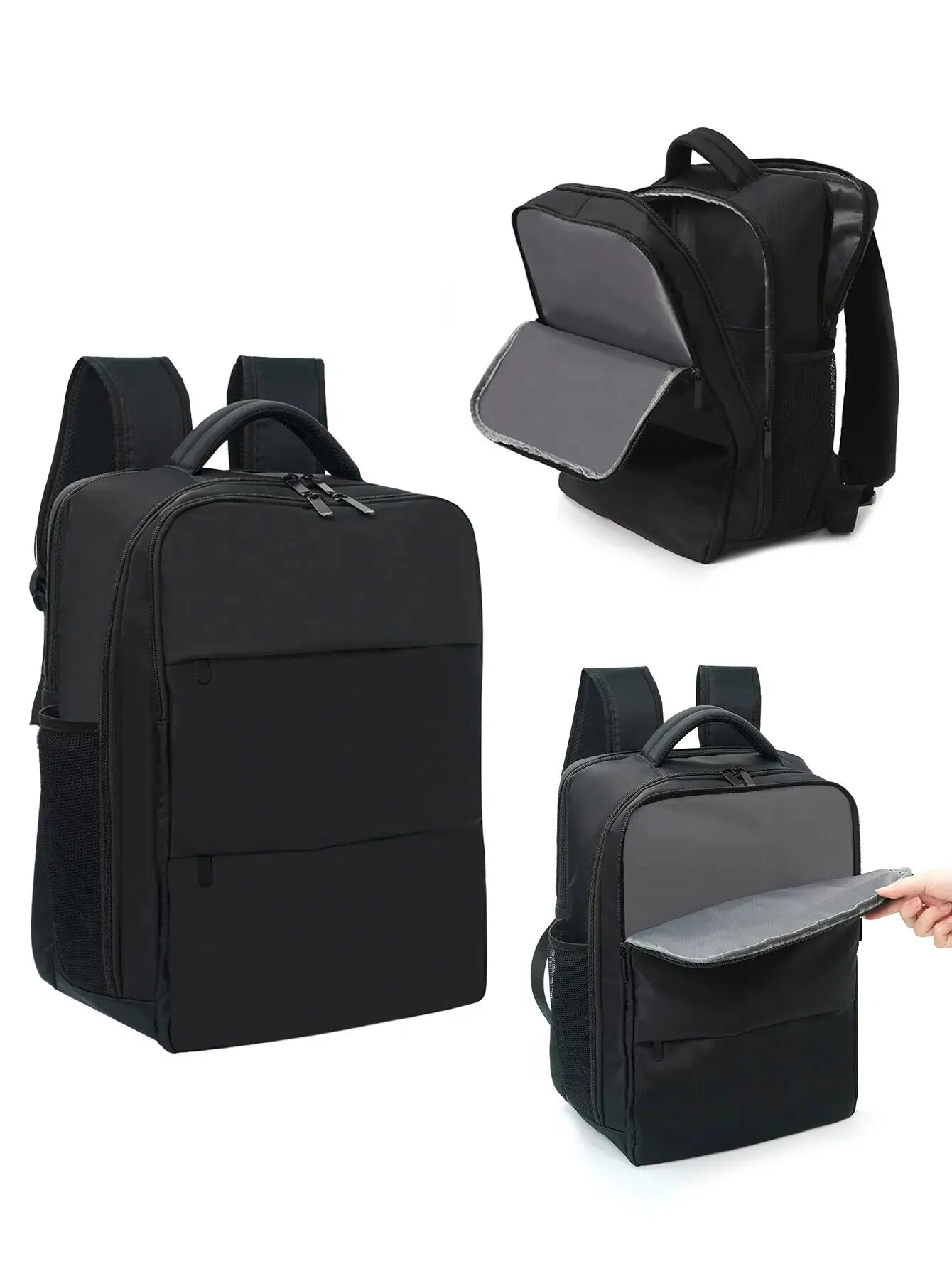 16 Inch Unisex Laptop Backpack - Large-Capacity, Lightweight, Waterproof, Durable, Multi-Functional Business Travel Bag