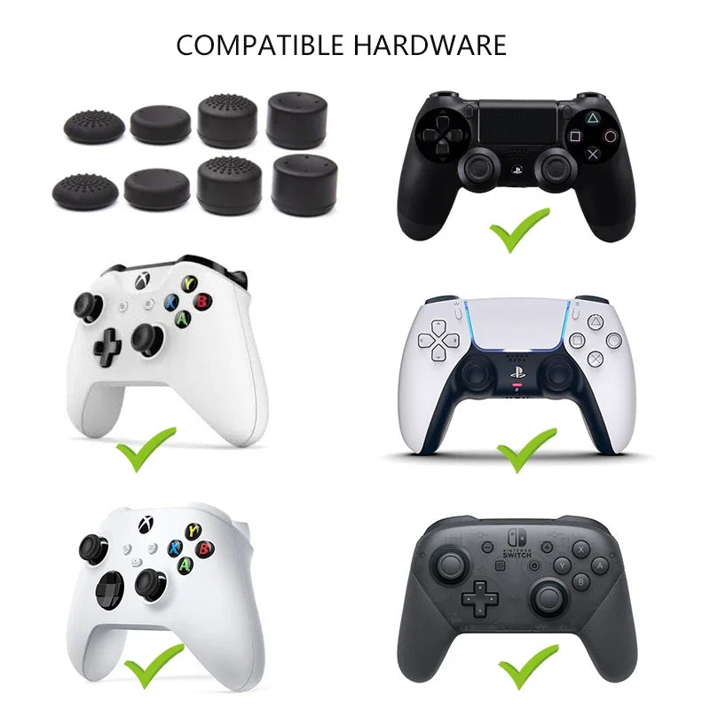 Data Frog PS5 Extended Trigger Buttons - L2/R2 Trigger Extenders and D-pad Key Cap for PlayStation 5 Gamepad