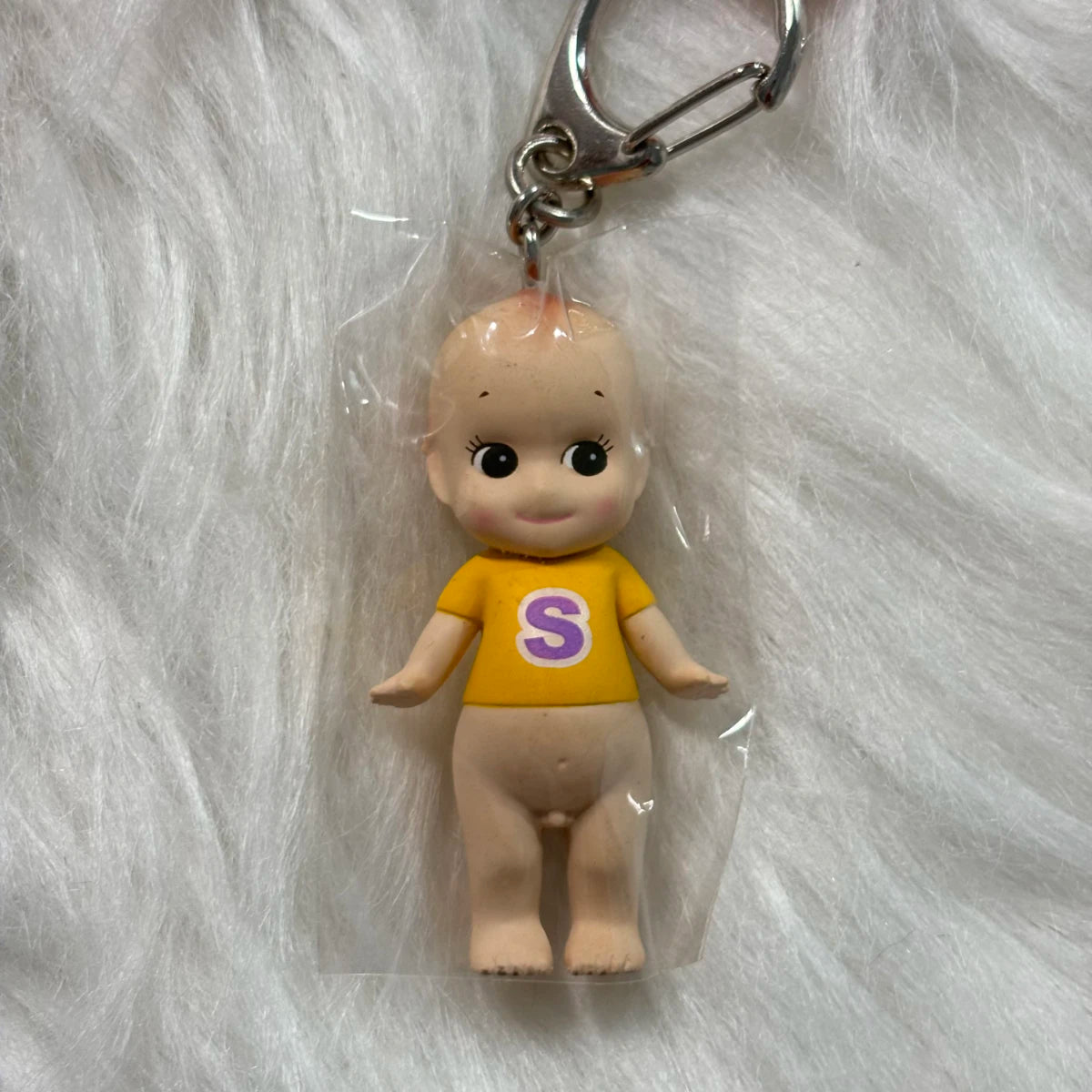 Sonny Angel Mini Figure – Letter Series Alphabet Keychain, No Box or Bag