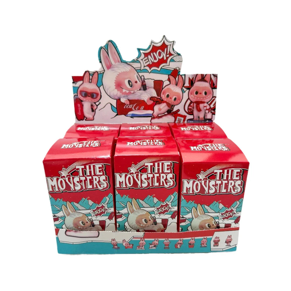Labubu Original THE MONSTERS Doll – Cola Series Action Figure Mystery Box, Blind Box Collectible, Christmas Gift for Kids
