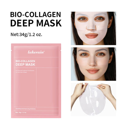 Bio-Collagen Deep Hydrating Hydrogel Mask – Overnight Collagen Mask for Firming & Pore Minimizing