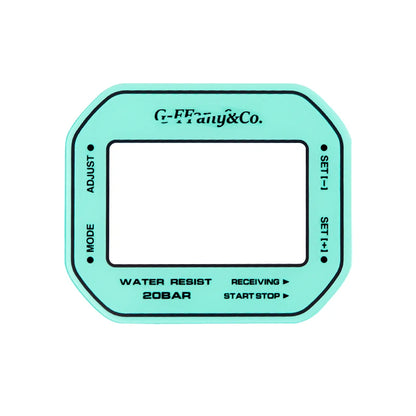 Tempered Mirror Glass Screen Protector for Casio DW-5600 GM-5600 GW-B5600 - Reflective Watch Display Film Accessory