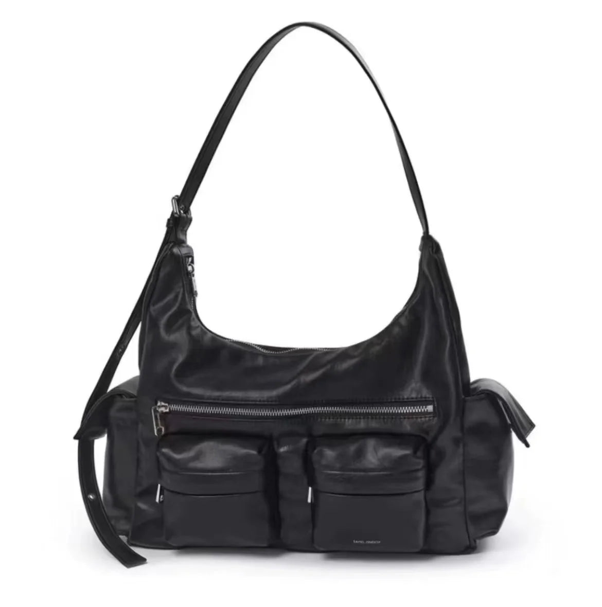 SAMO ONDOH Korean Medium Motorbike Crossbody Bag – Same Style as Song Yuqi