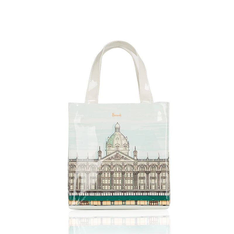 Simple Stylish PVC Reusable Shopping Bag – Luxury Eco-Friendly Waterproof Tote for Summer Beach