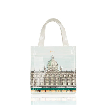 Simple Stylish PVC Reusable Shopping Bag – Luxury Eco-Friendly Waterproof Tote for Summer Beach